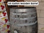 55 Gallon Wooden Barrels