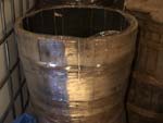 55 Gallon Half Wooden Barrels
